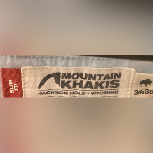 Mountain Khakis Pants. 34 x 30 - Picture 2 of 3